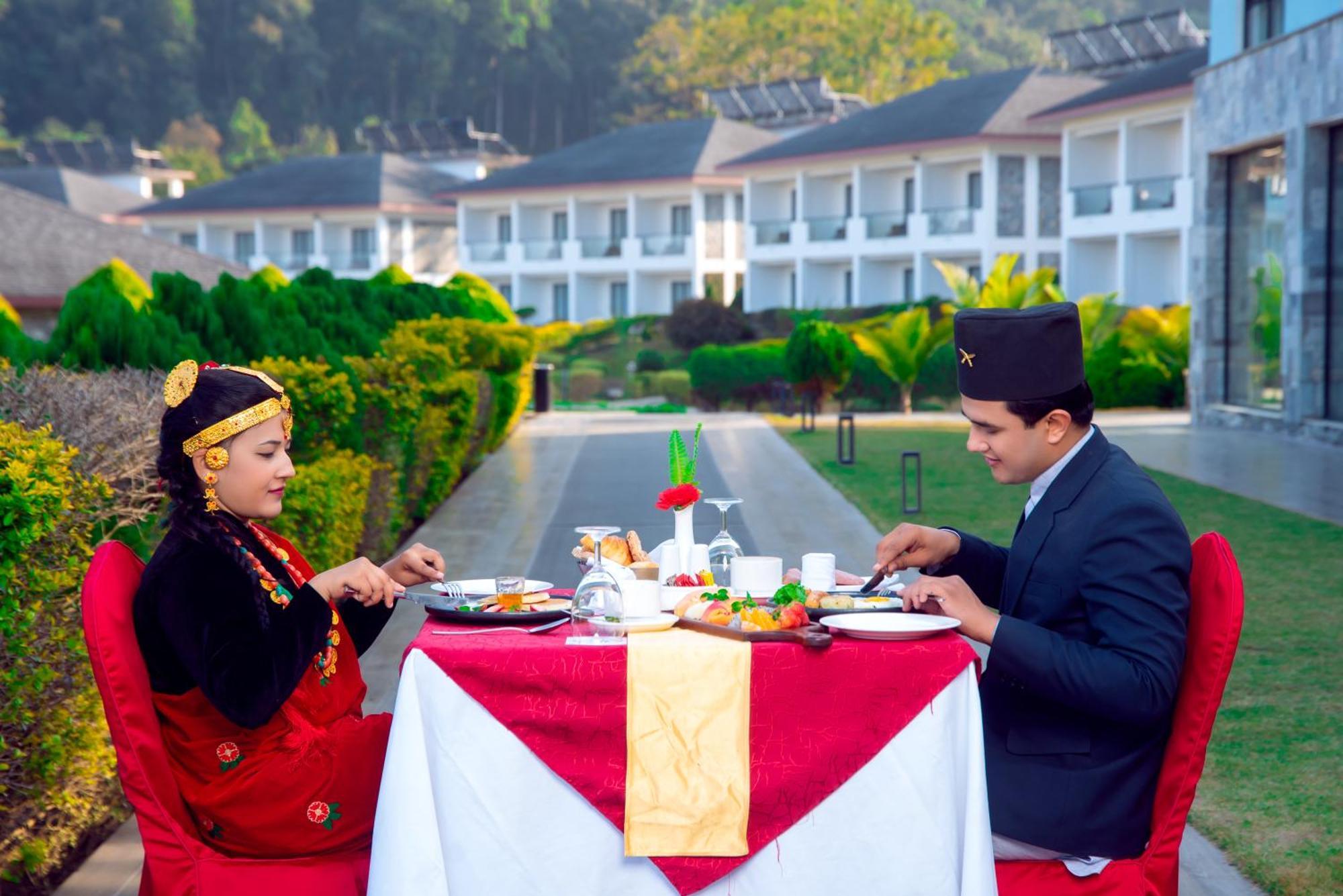 Mountain Glory Forest Resort Pokhara Bagian luar foto
